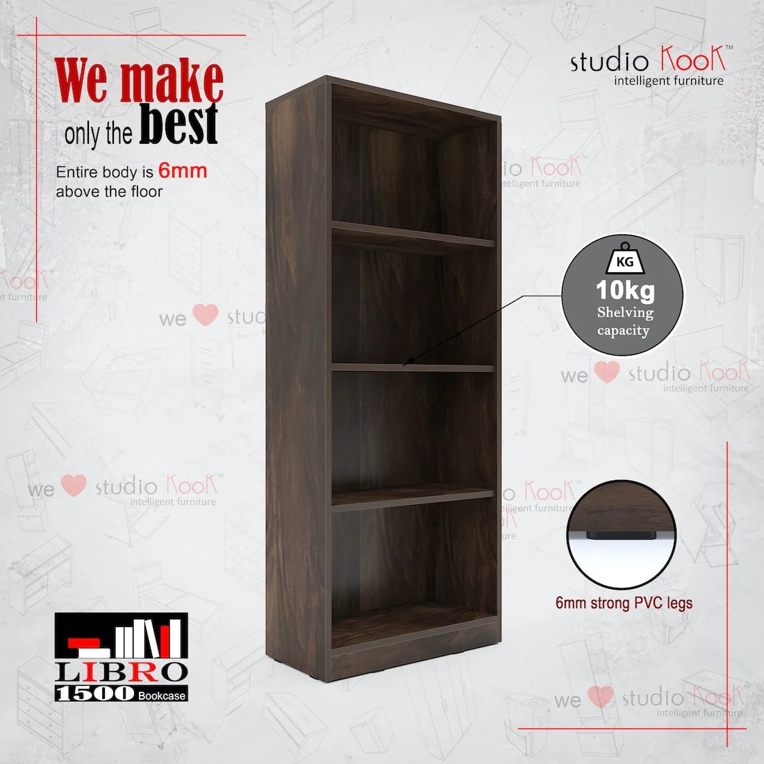 Libro Mini Bookcase - Image 3